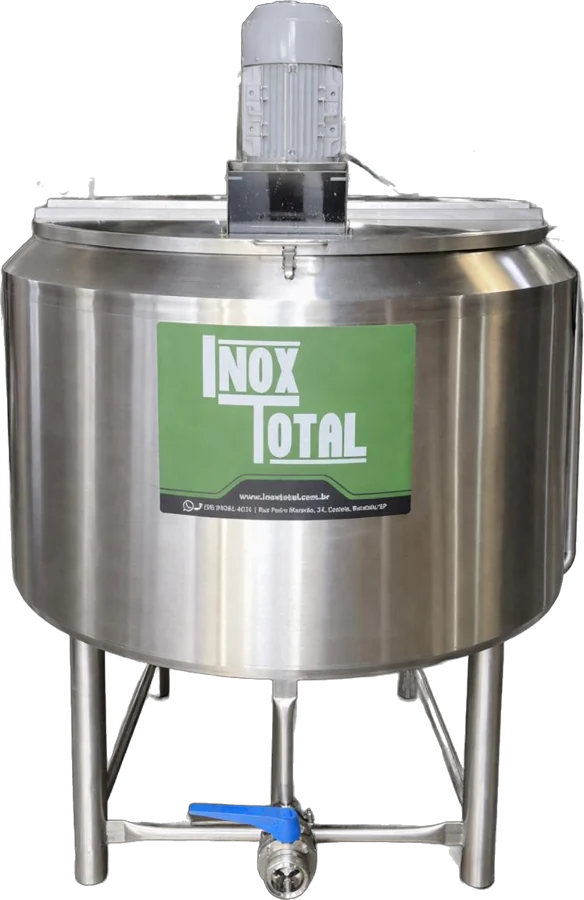 Tina de pasteurização em aço inox